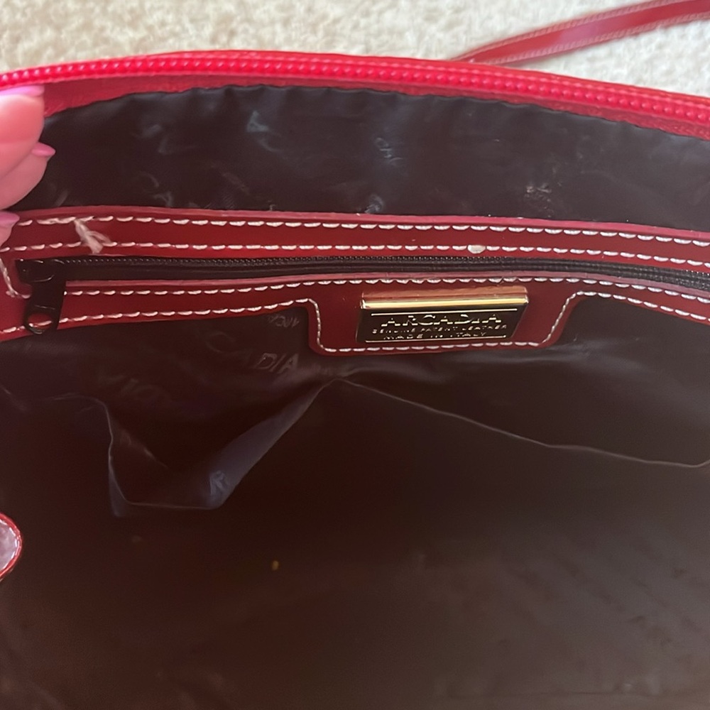 Arcadia Patent Leather Dome Purse - Picture 10 of 13
